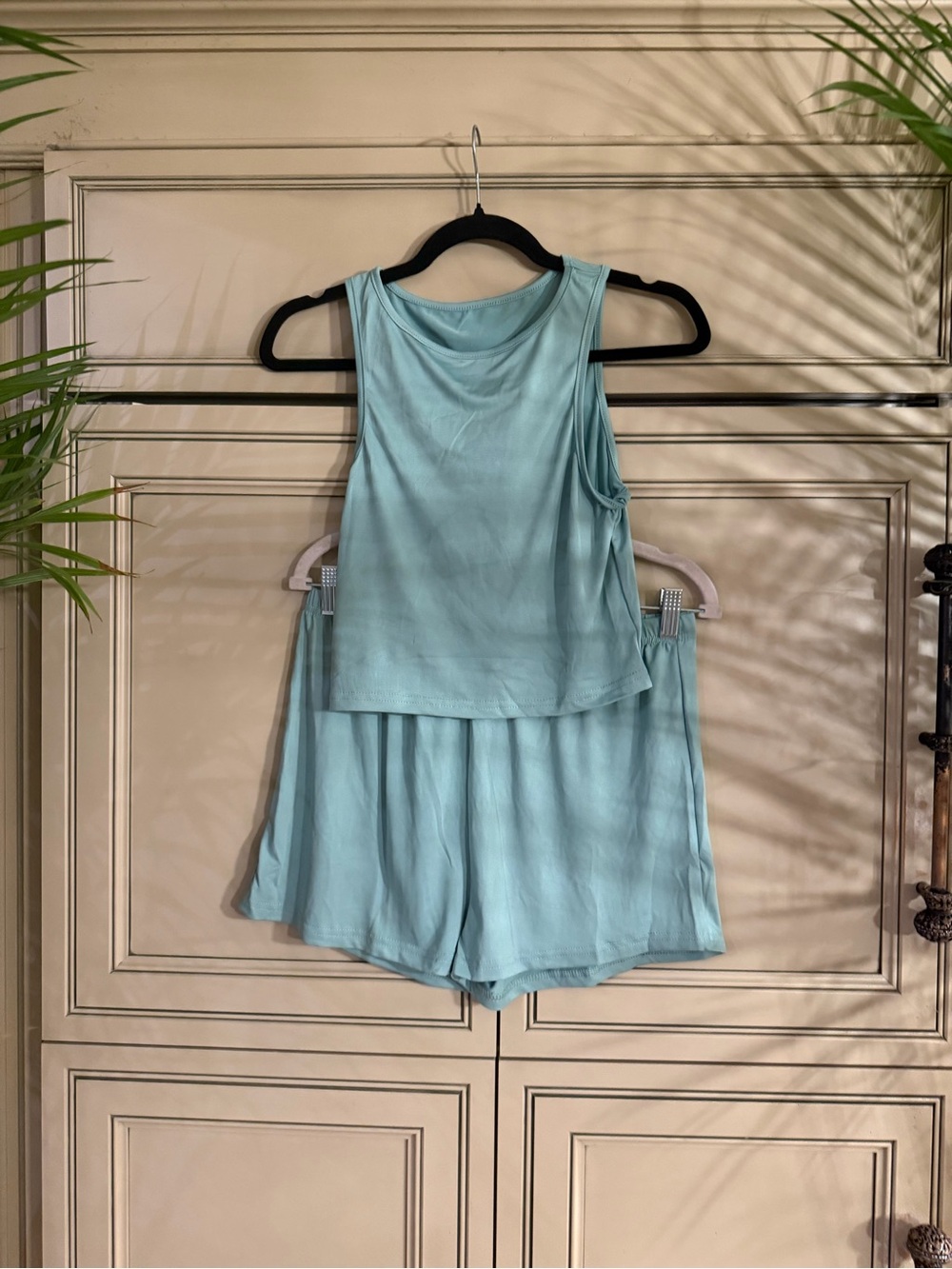 New Bundle 3 Loungewear Pajama PJ Sets Tank Tops Shorts Lightweight Breathable L - Picture 4 of 5